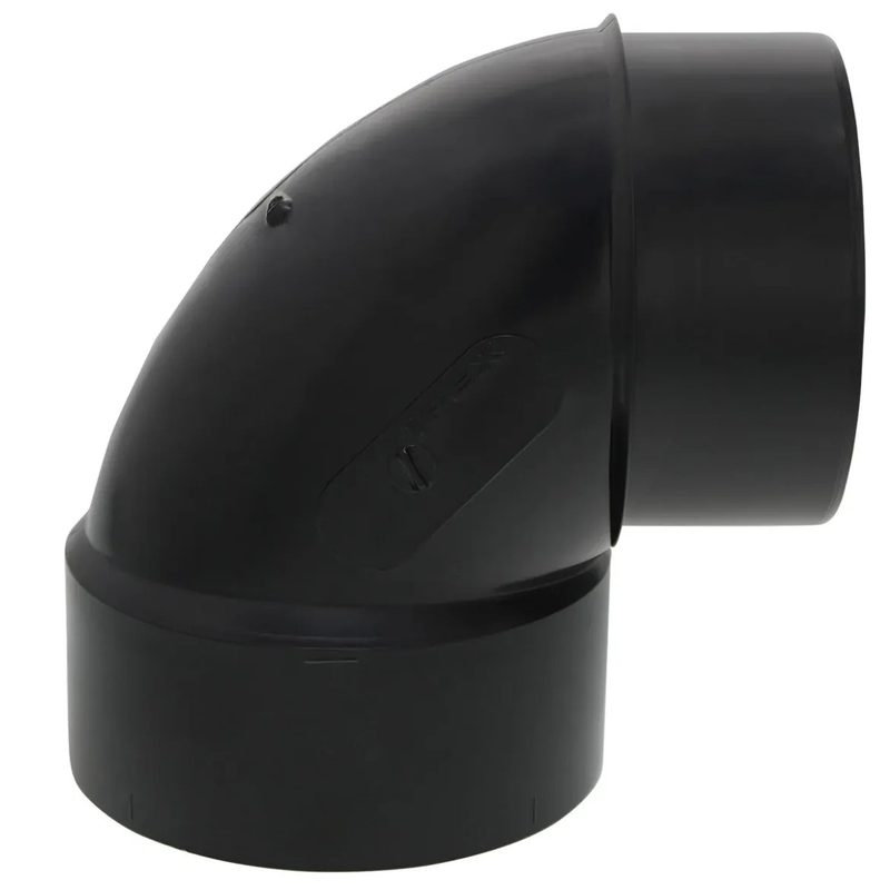 ABS Elbow 90 x 3in (HxSp) - Black