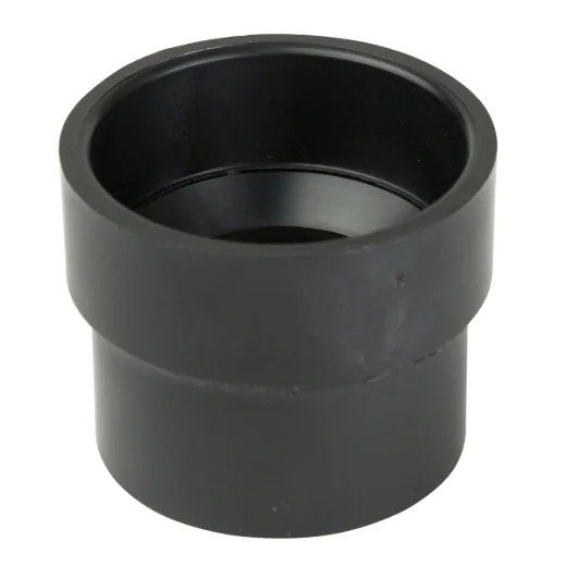 ABS Reducing Coupling 1 1/2in x 1 1/4in - Black