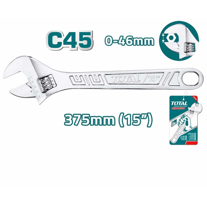 Adjustable Wrench - 15 in.