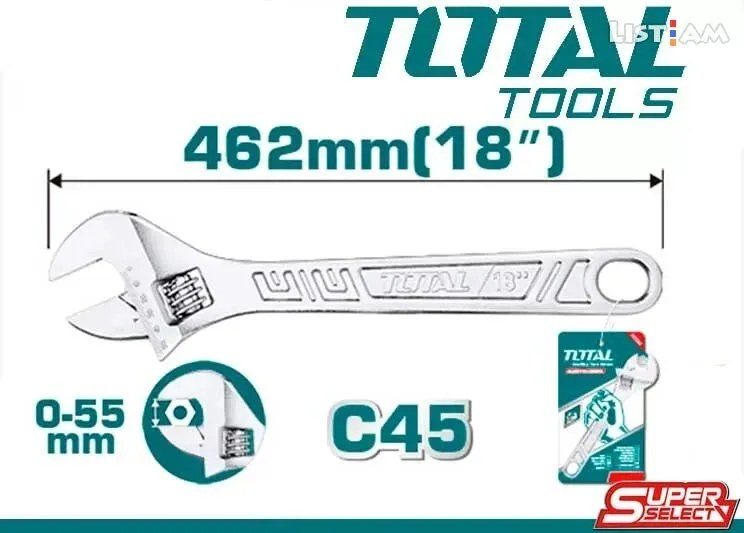 Adjustable Wrench - 18 in.