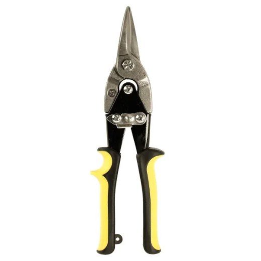 Aviation Tin Snip Straight Cut 10in Cr-m