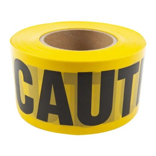Barrier Caution Tape 3in x 1000ft - Yellow