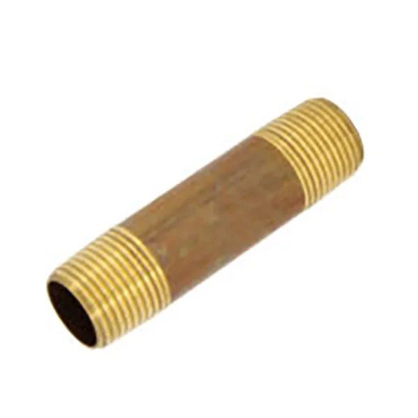 Brass Nipple 1/2" NPT - Close