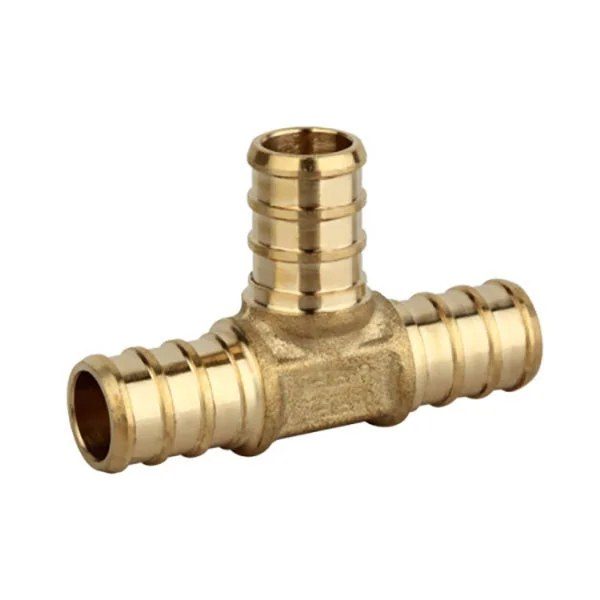 Brass PEX Tee - 1" x 1" x 1"