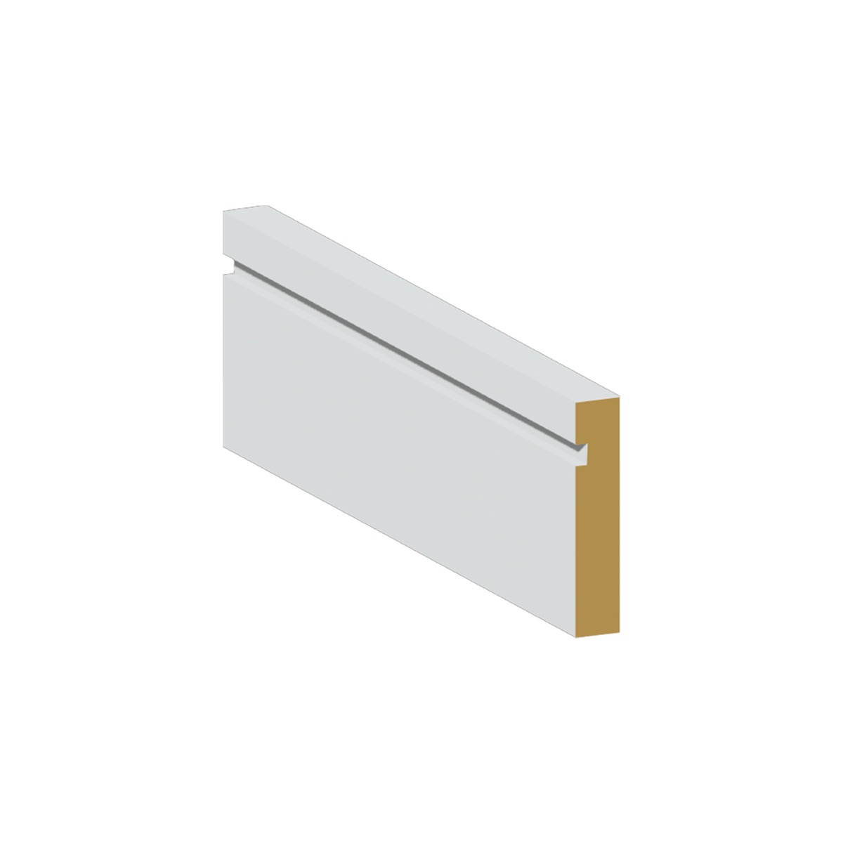 Casing MDF Cosmopolitan 3 1/2" x 5/8" x 101" Primed