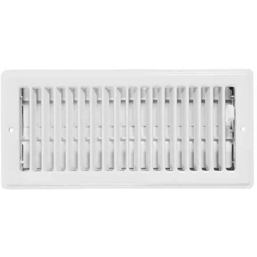 Ceiling Register Steel 3 x 10in - White