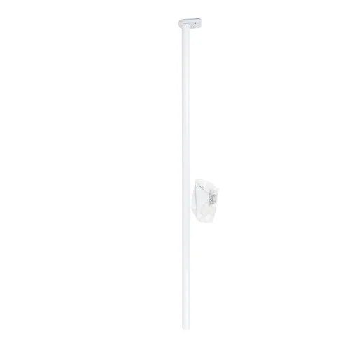 Closet Rod Adjustable 36in to 72in - White