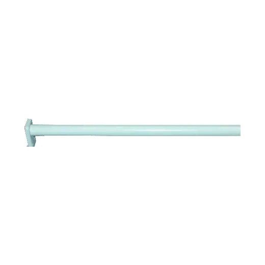 Closet Rod White 18in - 30in Poly Bag