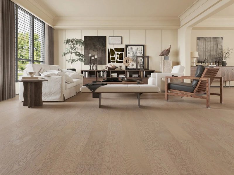 Coconut Engineered Hardwood Flooring - 7-1/2" Oak ABC, 2 mm