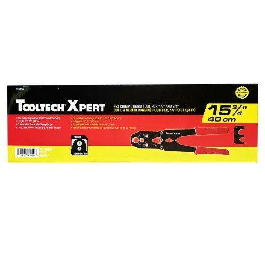Combo Pex Crimp Tool 1/2in & 3/4in