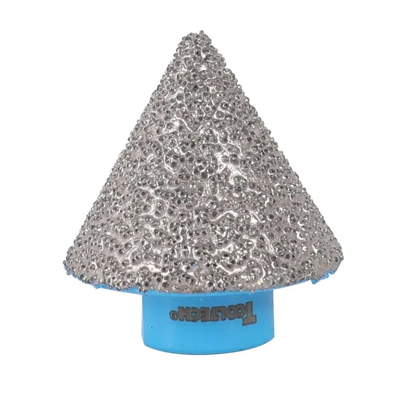 Conical Vacuum Brazed Diamond Mill Bit 2-38 mm 5/8in-11 Thread