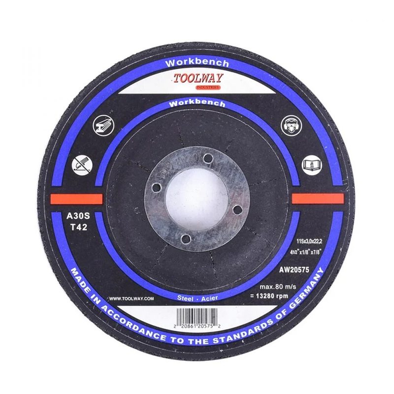 Cut-off Wheel Abrasive 4½in x 1/8in x 7/8in Metal