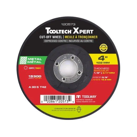 Cut-off Wheel Abrasive 4in x 1/8in x 5/8in Metal