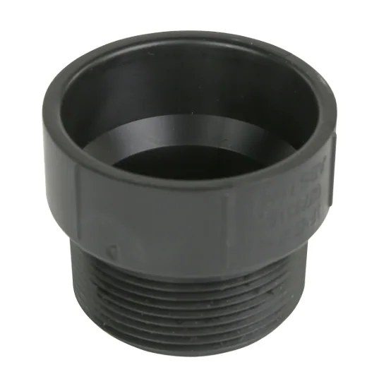 DAP ABS Male Adapter 3in - Black