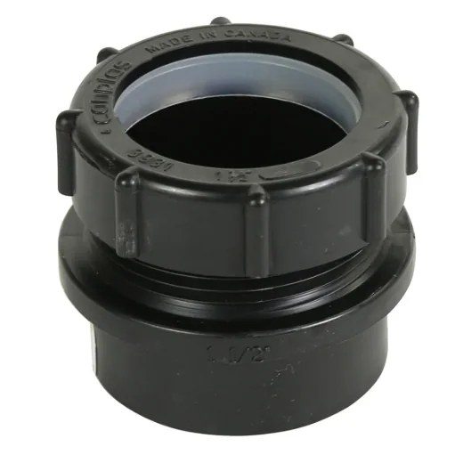 DAP ABS Trap Adapter Male 1½in - Black