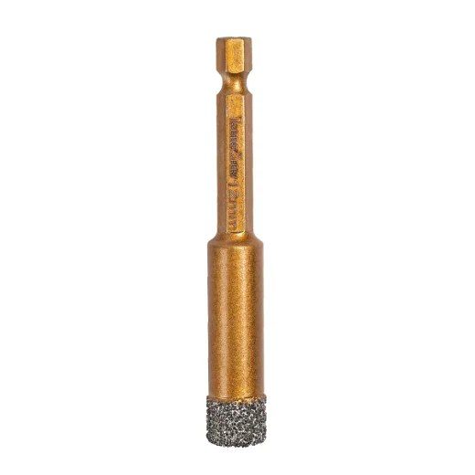 Diamond Core Hole Saw Bit 1/2in (12 mm) Hex Shank