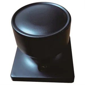 Door Lock Knob Dummy Cove - Matte Black
