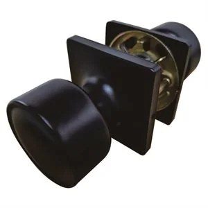 Door Lock Knob Passage Cove - Matte Black
