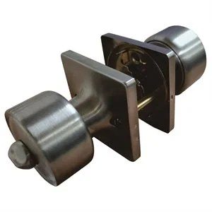 Door Lock Knob Privacy Cove - Satin Nickel