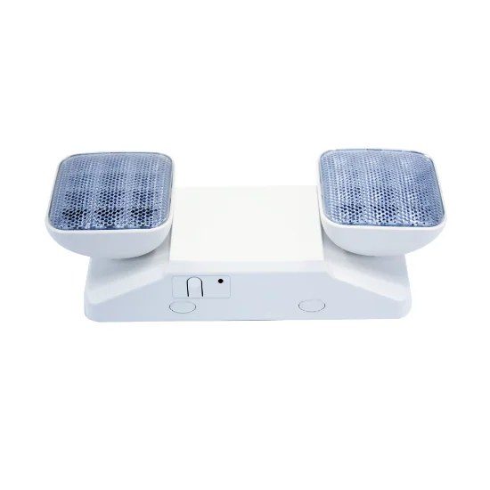 Emergency Light 2-Head Square LED - 2hr Battery, 120/347V