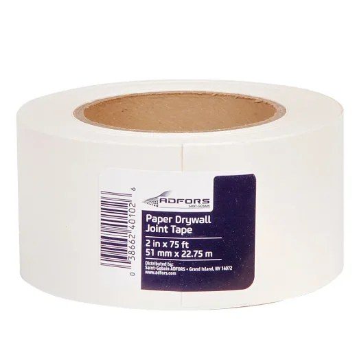 FibaTape Paper Drywall Joint Tape - 2-1/16in x 75ft