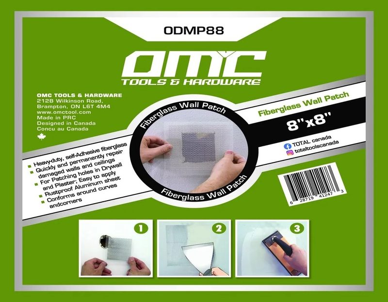 Fiberglass Wall Patch - 8 in. x 8 in.