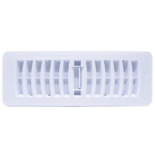 Floor Register Plastic 3 x 10in - White