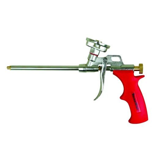 Foam Dispensing Gun with Plastic Hand Grip - 12-1/4in