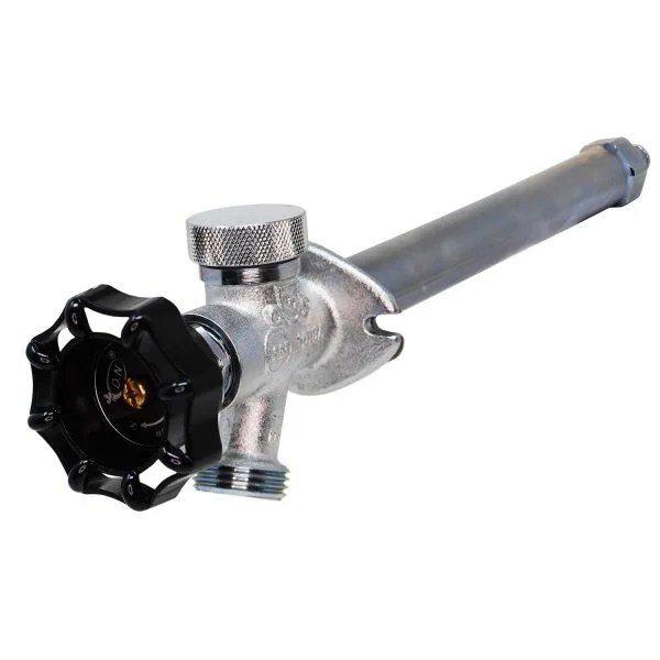 Frost-free Wall Hydrant with Anti-siphon - 1/2" PEX x 3/4" MHT x 8"