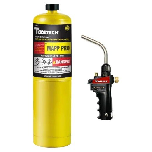 HAZ Torch Kit High Heat W/mapp Pro Gas