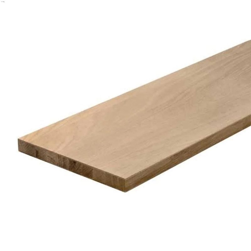 HDF Stair Riser Oak Veneer 8 x 48-in.