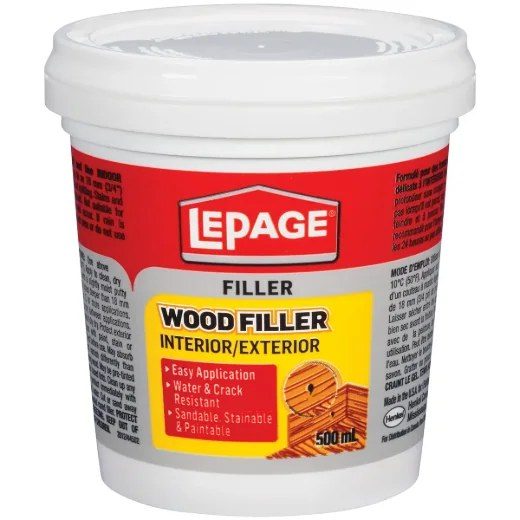 LePage Wood Filler Interior/exterior 500 mL Lepage