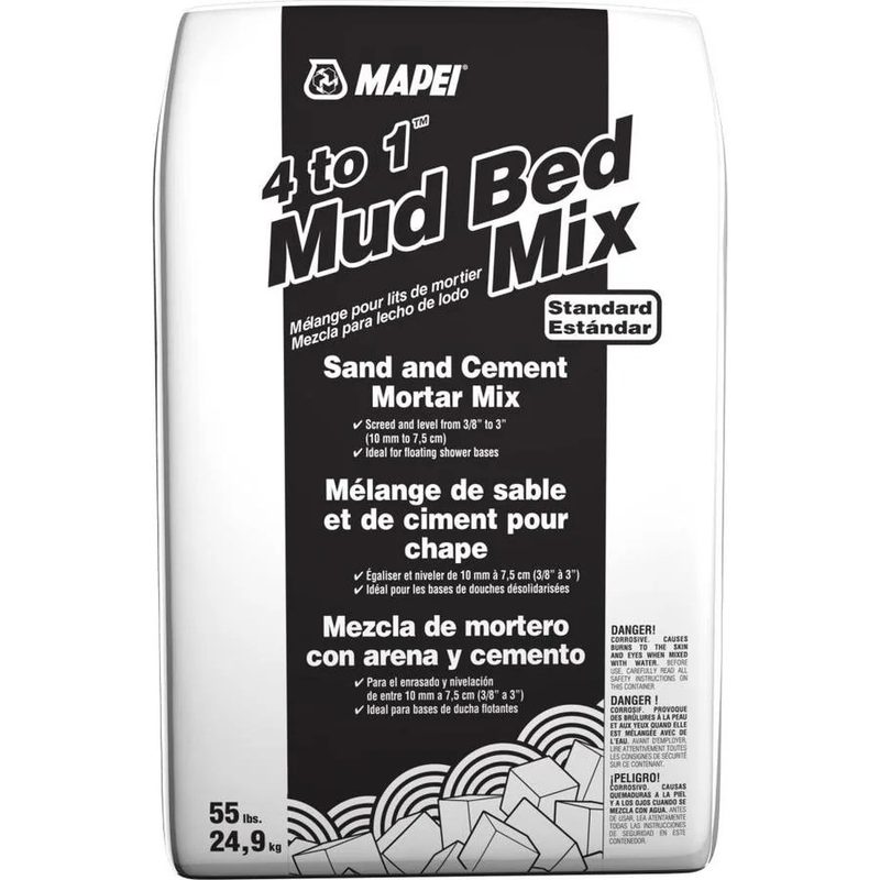 Mapei 4 to 1 Mud Bed Mix 55 lb Mortar Mix