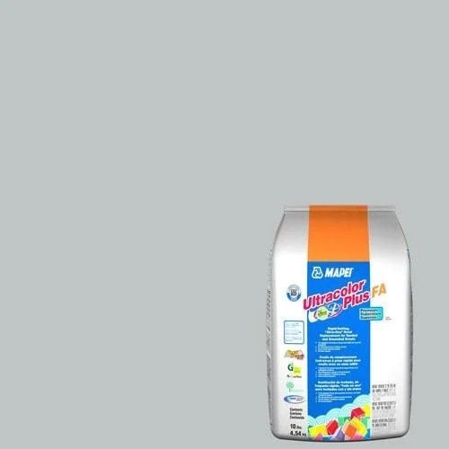 Mapei Ultracolor Plus FA Grout 6.5 lb Bag 101 RAIN Rapid Setting Sanded Unsanded