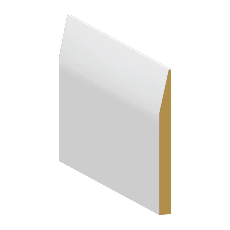 Modern Edge Baseboard - 7-1/2" x 1/2" x 10 ft