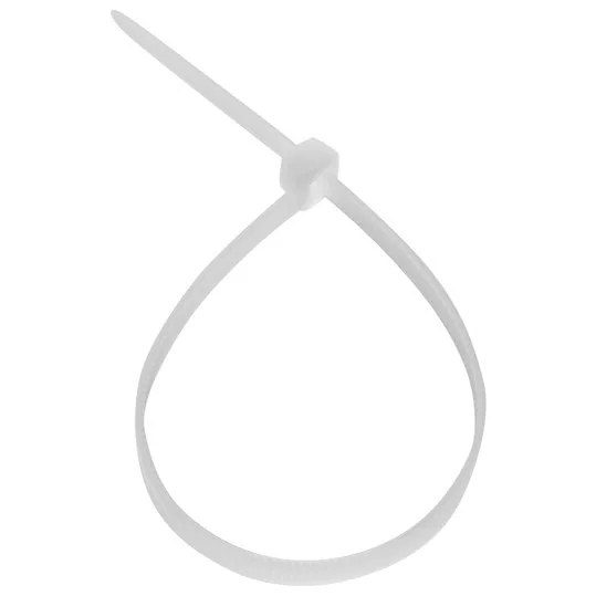 Nylon Cable Ties White (100-Pack) - 14 in.