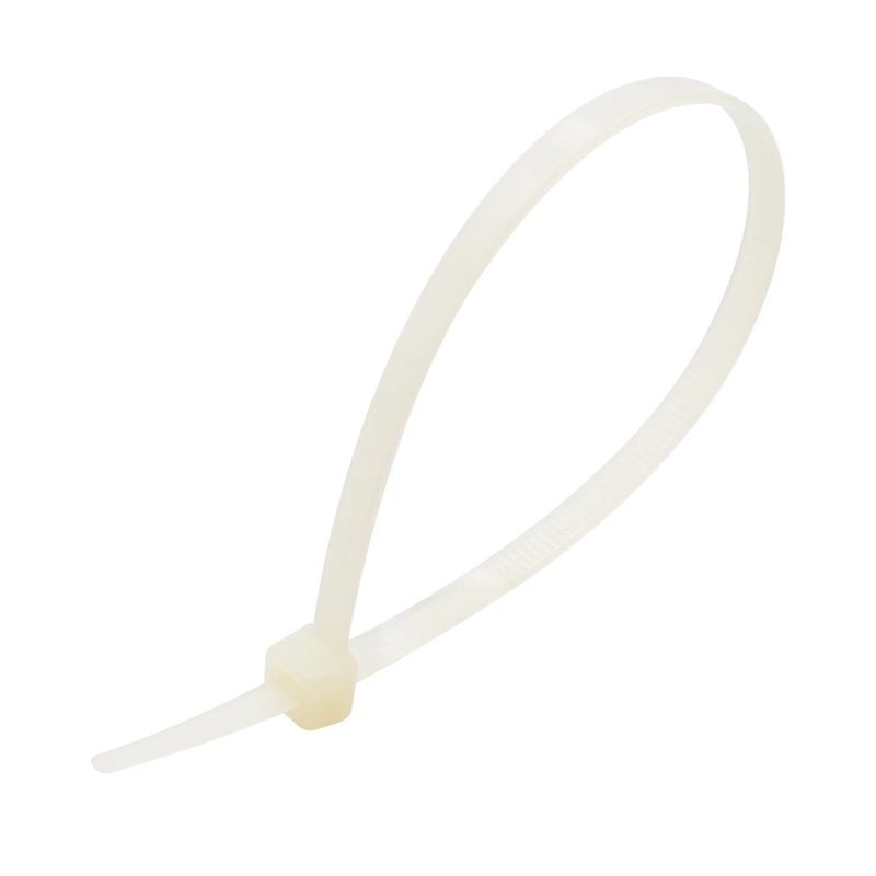 Nylon Cable Ties White (100-Pack) - 6 in.