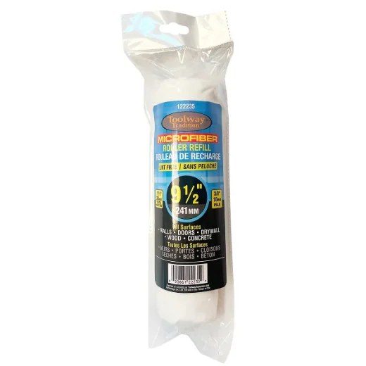 Paint Roller Refill Microfiber 9 ½in x 10 mm Pile