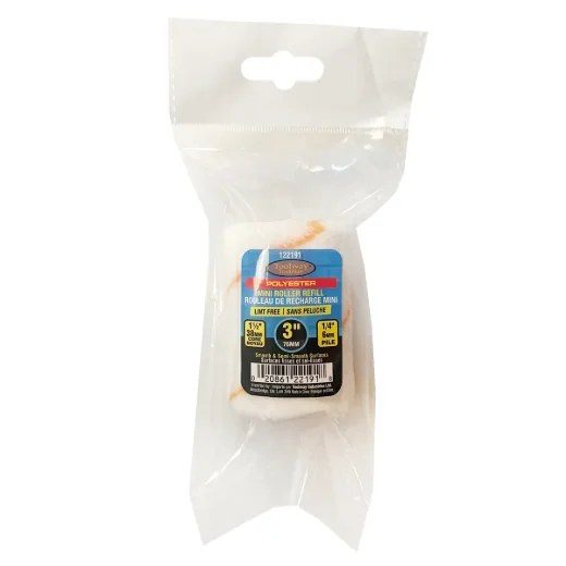 Paint Roller Refill Poly 3in x 6 mm Pile