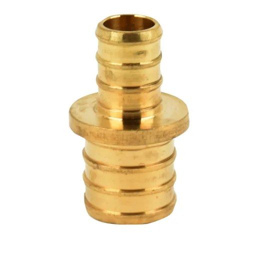 Pex Brass Coupling Barb to Barb - 1/2 x 3/4in