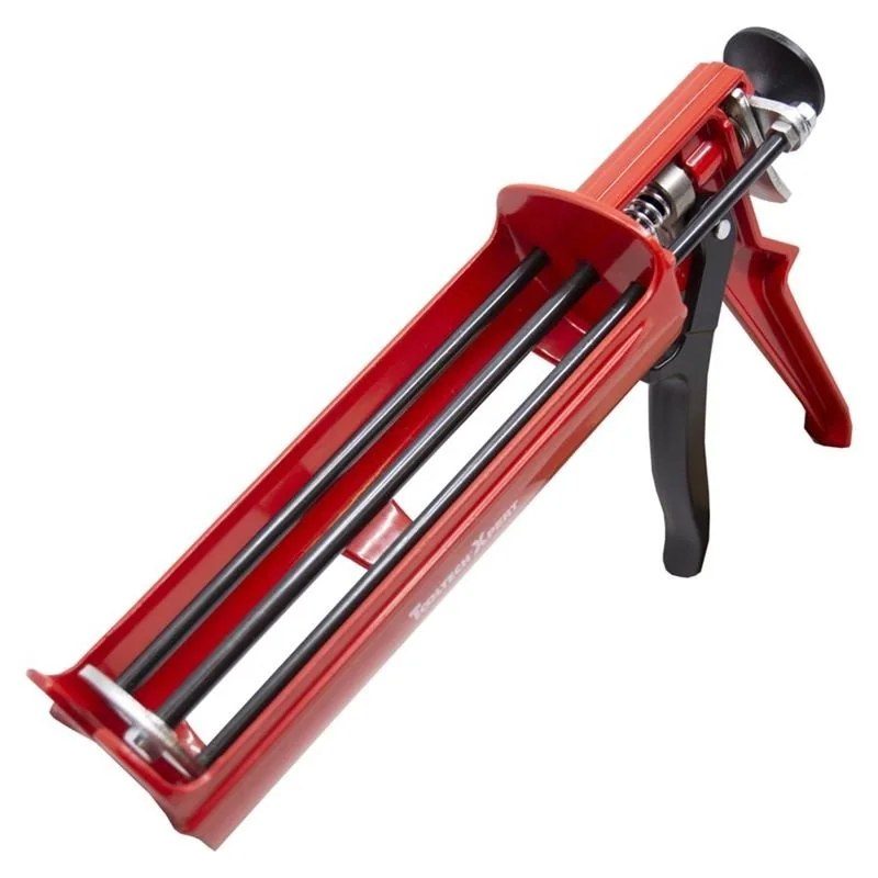 Pro Dual High Density Cradle-style Caulking Gun 9in - Red