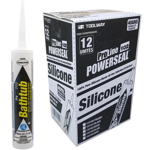Proline 200 Kitchen & Bath 100% Silicone Sealant 300 mL Translucent