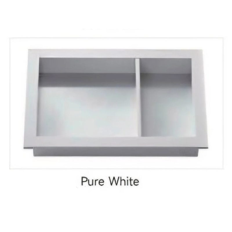Pure White 16 x 16 Engineered Stone Niche