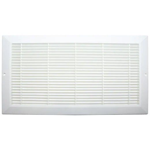 Sidewall Return Air Grille Plastic 14 x 8in - White