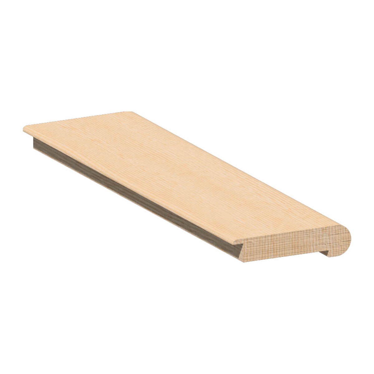Stair Nosing Oak Round Edge Overlap - 4 1/2