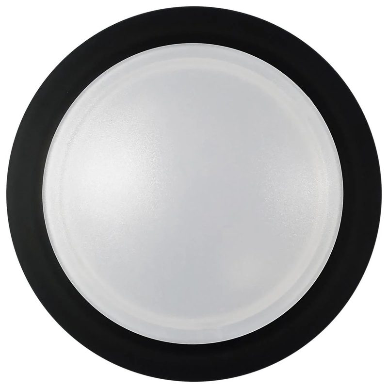 Surface Mount 12W 1000lm 5CCT - 7in, Black