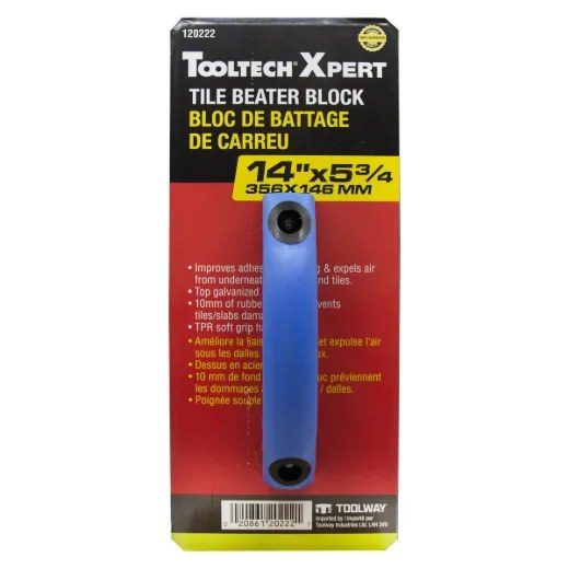 Tile Beater Block 14in x 5 ¾in x 3/8in (1355 x 146 x 10 mm)